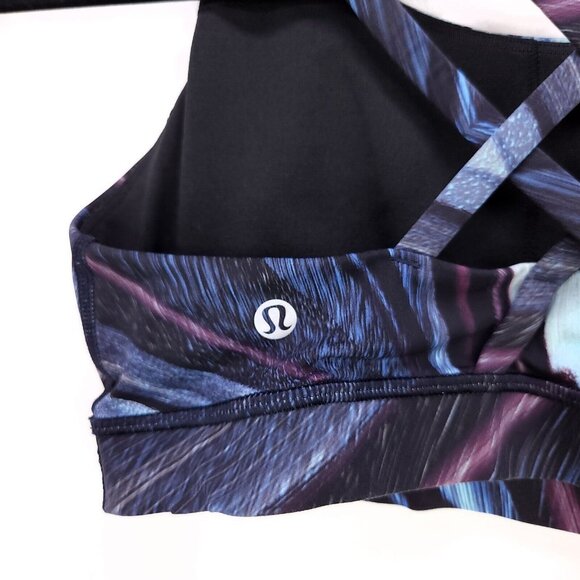 EUC Lululemon athletica Multicolor energy Sports Bra - Picture 3 of 11